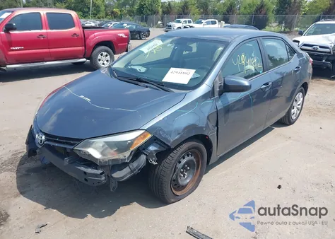 2016 Toyota Corolla Le from USA, damaged, VIN 2T1BURHE5GC482739